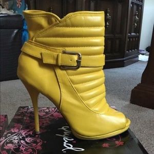 Yellow heels